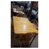 Dinner Table With Hidden Leaf