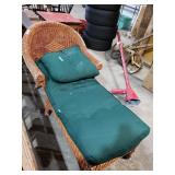 Whicker Green Lounge Chair