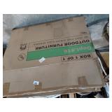 Aluminum Wicker Adirondack Chair