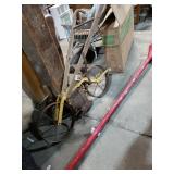 Walk Behind Vintage Plow & Antique Boat Pump