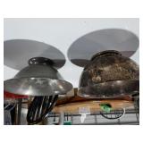 Silver Lake Bowl & Pewter Like Bowl