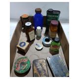 Assorted Vintage Containers