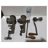 Vintage Sausage Grinders