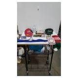 (2) Hats, Motorcycle Tag, Rules Of Gold Book,