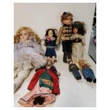 Assorted Vintage Dolls