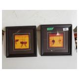 Red/orange Dancing Figures Paintings