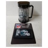 Philadelphia Eagles Frost Mug & Nylon Wallet