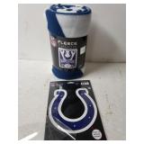 Indianapolis Colts Fleece Throw & Magnet