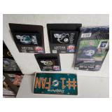 Assorted NFL Nylon Wallets, Miami License &