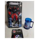 New England Patriots Team Cleatus Robot, Buffalo