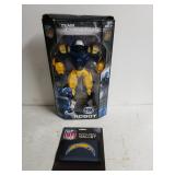 San Diego Chargers Team Cleatus Robot And Nylon