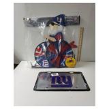 Giants Wind Spinner And License Plate