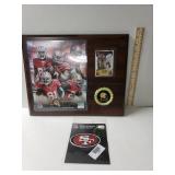 49ers Plaque With Colin Kaepernick
