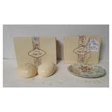 Longaberger Soap Set, And Soap Dish