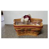 Longaberger 2001 Holiday Host Shining Star Basket