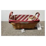 2005 Christmas Silver Bells Set W Tie On Red