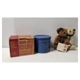 1969 1 Pint Crock Corn Flower