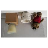 Longaberger Pint Crock And A Candle