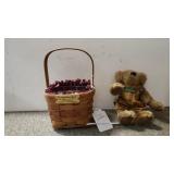 Longaberger 1986 Christmas Candy Cane Set