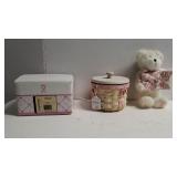 2006 Horizon Of Hope Basket Set W Lid And Tie On