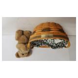 Christmas Popcorn Basket Set Green