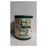 G And E Oyster Can Gallon