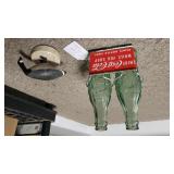 Talbot County Coke Bottles And Goose Decoration