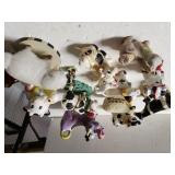 Assorted Cow Figures & Sheep