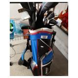 Top Flite Junior Golf Bag And Clubs