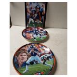John Elway Bradford Exchange Collector Plates &