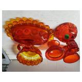 Red Assorted Glassware