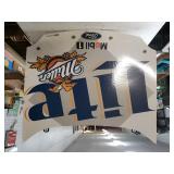 Miller Lite Cardboard Sign