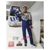 Rusty Wallace Miller Lite Cardboard Sign