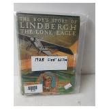 1928 First Edition  Boys Story Of Lindbergh The