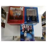 Holiday time Church, Country Church & Santas