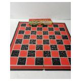Vintage Checker Game