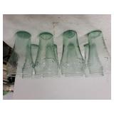 Coke Beveled Glasses