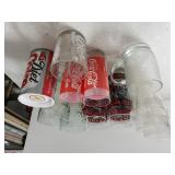Assorted Coca Cola Glassware