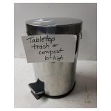 Tabletop Trash Can
