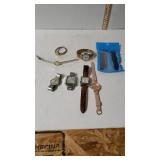An Assortment Of (7) Watches And (2) Watch Bands