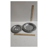 (2) Plates Marked With Wilton Colombia And RWP