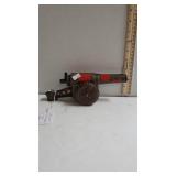 Vintage Cast Iron Toy Cannon
