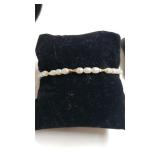 Bracelet With Pearls And 14k Gold Clasp And Beads