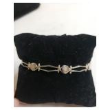 Marked Sterling Silver Bracelet