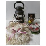 Electric Lantern,  Bumble Bee Candle Holder &