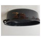 Black Speckled Roasting Pan