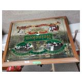 Heineken Mirror Framed Sign