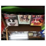 Box Of CDs, Some VHS Tapes