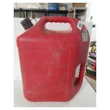 Red Gas Container