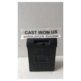 Cast Iron US Mailbox Bank